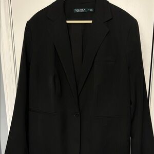 Ralph Lauren Elegant Black Suit Jacket